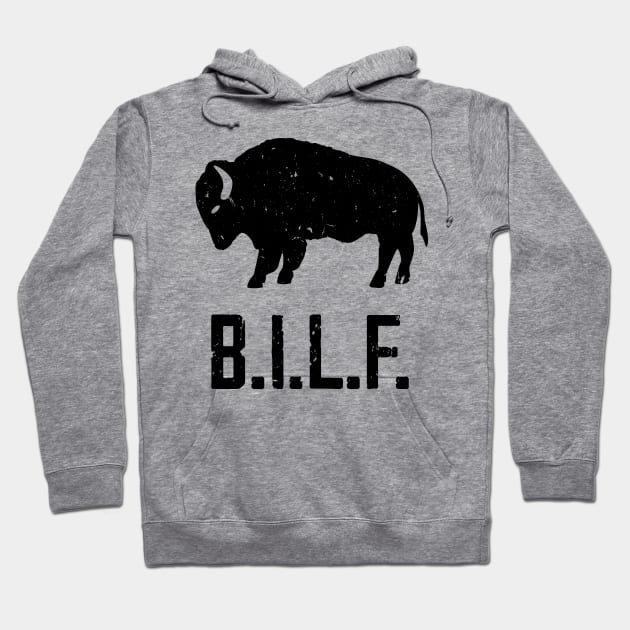 B.I.L.F. Bison I Love Forever Hoodie by Brobocop